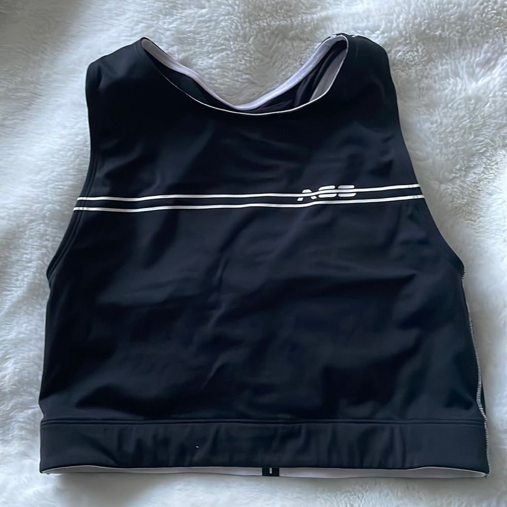 Adam Selman Sport racer back bra tank